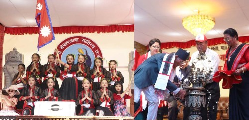 साहित्यकार तुलाधरलाई अभिनन्दन, महर्जनद्वयलाई विराट सुरत्न सिरपा पुरस्कार प्रदान