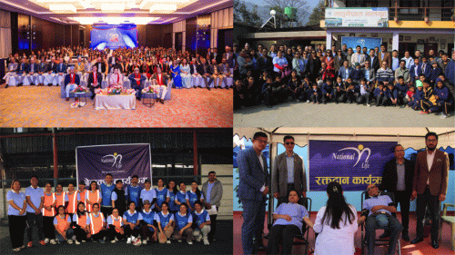 नेशनल लाईफको ३९औं वार्षिकोत्सव भव्य रुपमा सम्पन्न