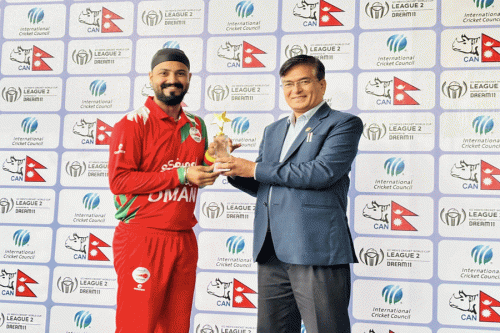 नेपालले ओमानसँग १ सय २ रनले हार्याे