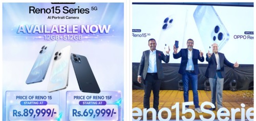 नेपाली बजारमा ओप्पो रेनो १५ फाइभ जी फोन सार्वजनिक