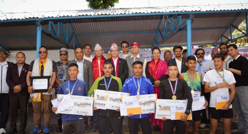 पोखरा पर्वतीय दौडमा सुदूरपश्चिमका नरेन्द्र च्याम्पियन