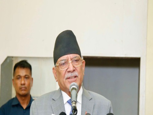 नेकपा संयोजक दाहाल स्वदेश फिर्ता