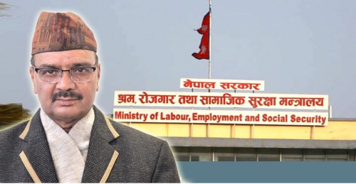 साढे तीन महिनामै बिदा भए श्रममन्त्री भण्डारी