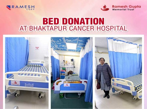 सहकार्यमा भक्तपुर क्यान्सर अस्पताललाई विद्युतीय आईसीयू बेड