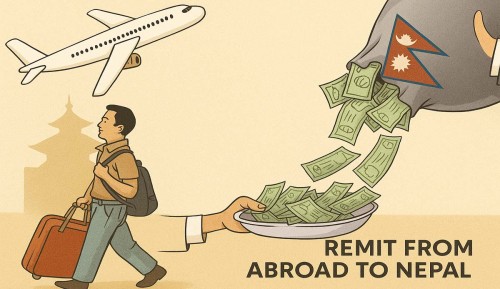 चार महिनामा करिब सात खर्ब रेमिट्यान्स भित्रियो