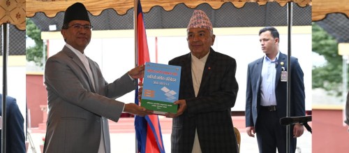 राष्ट्रपतिसमक्ष अख्तियारको वार्षिक प्रतिवेदन पेस